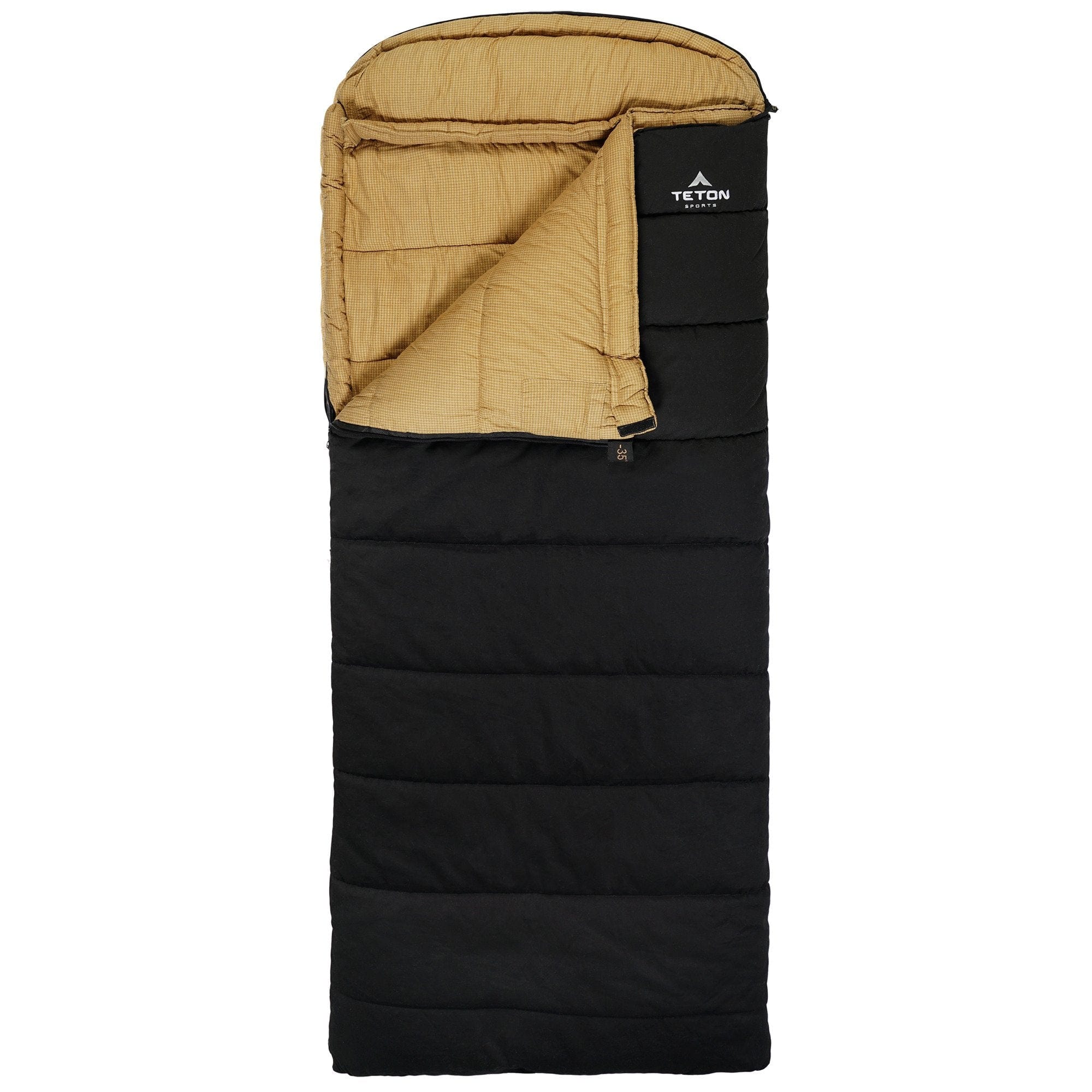Deer Hunter - 35 ̊F Canvas Schlafsack in Schwarz
