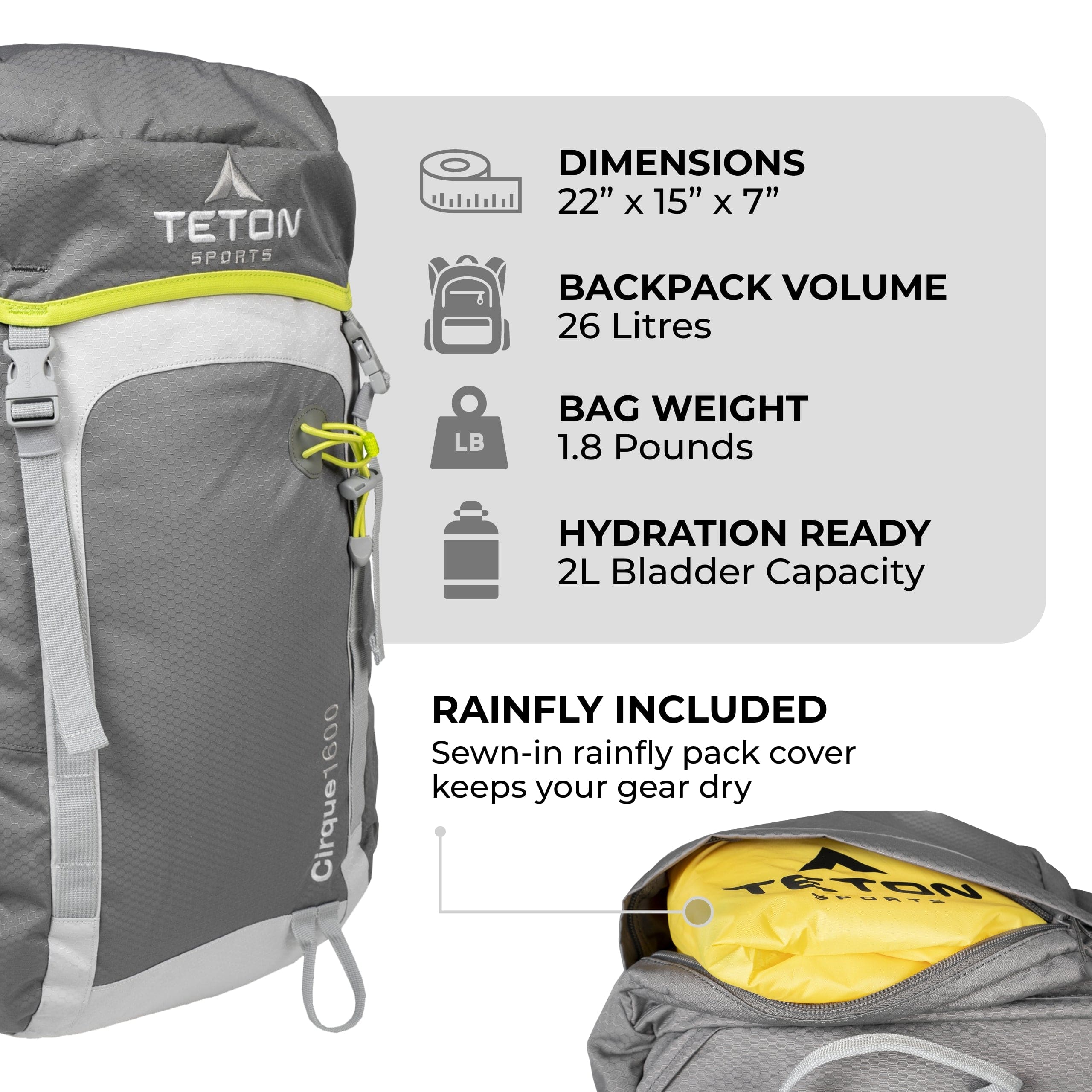 Cirque 1600 Rucksack
