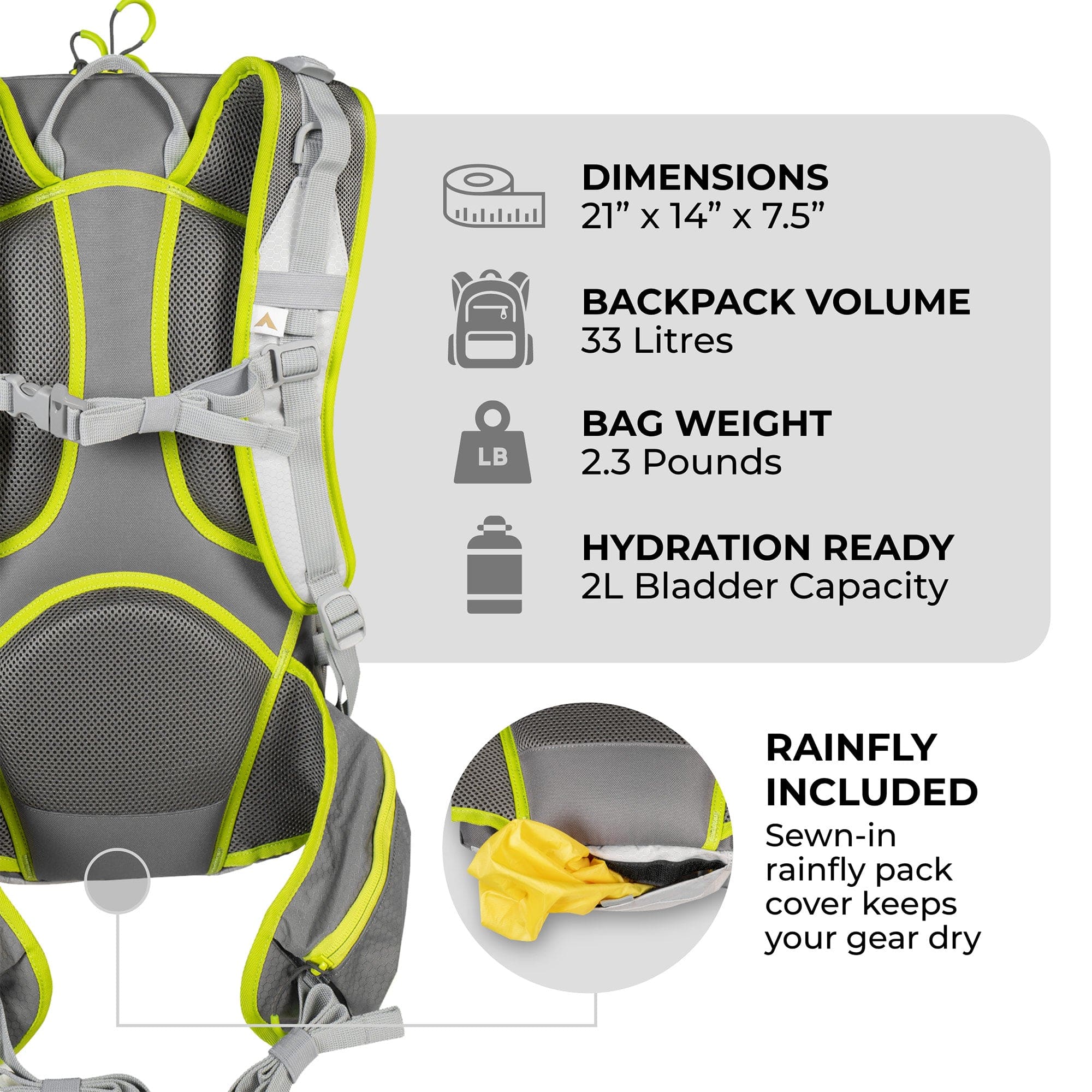 Verfolgung des 2000 Backpack