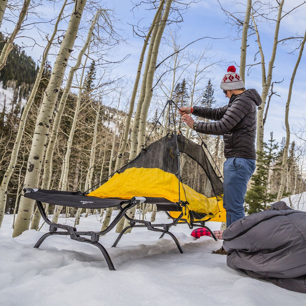 Camp Cot mit Pivot Arm (Abenteurer & Universal)