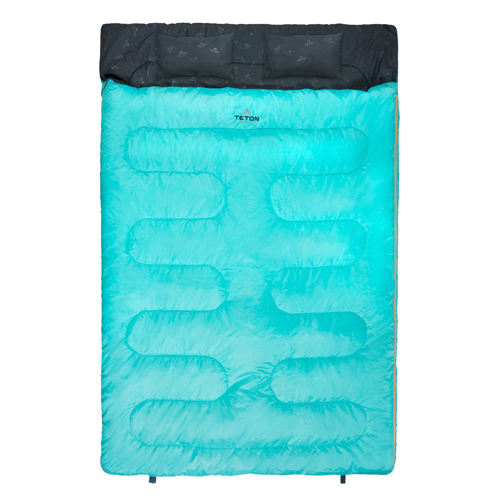 Cascade 40 ̊F Doppelschlafsack mit Kissen