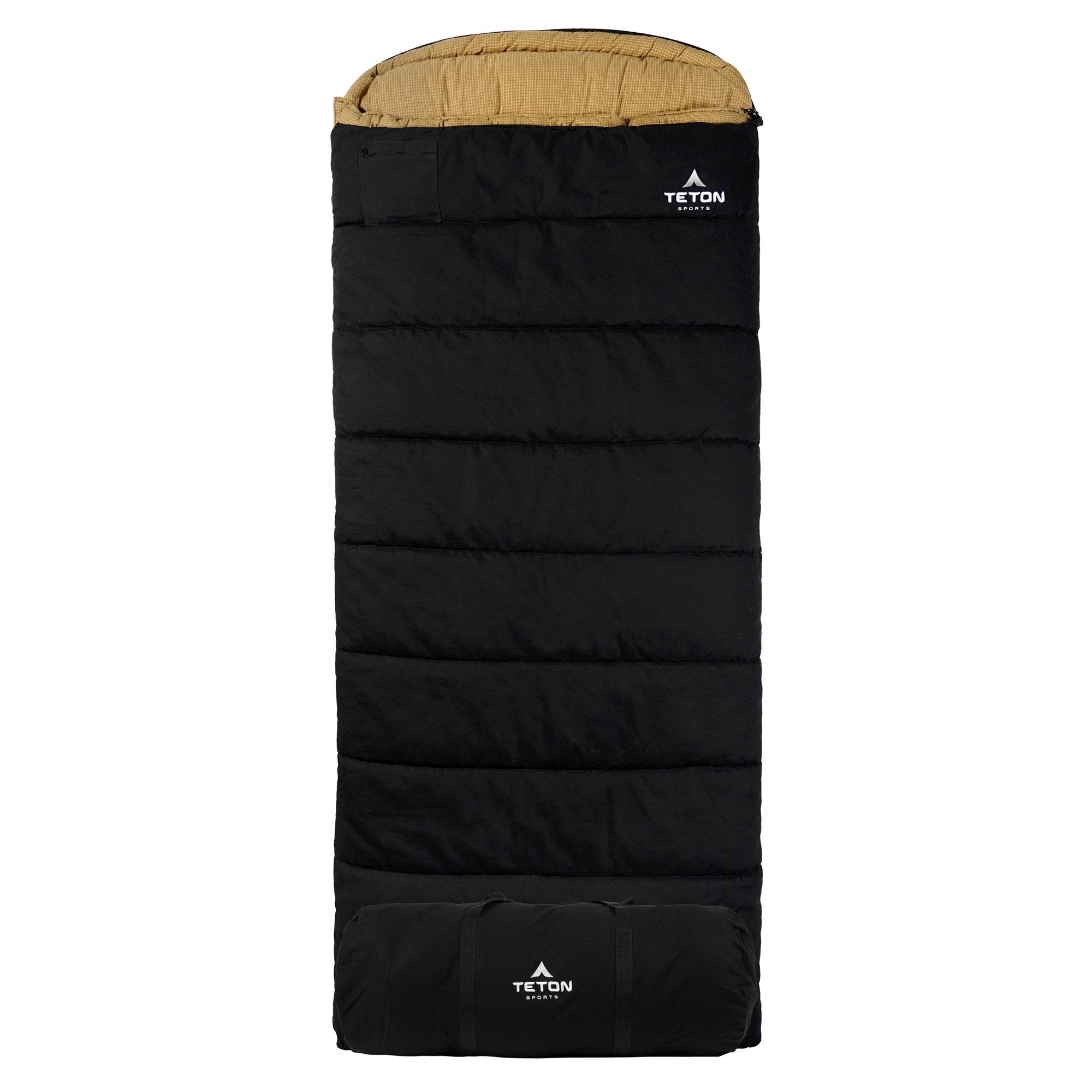 Deer Hunter - 35 ̊F Canvas Schlafsack in Schwarz